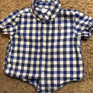Ralph Lauren short sleeved button down